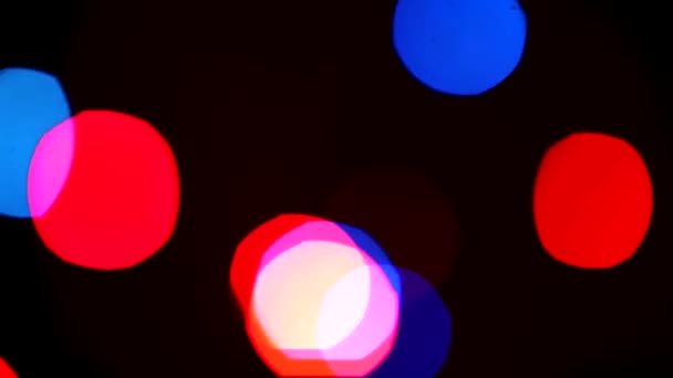 Luz bokeh abstracta — Vídeo de stock