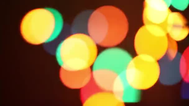 Luz bokeh abstrata — Vídeo de Stock