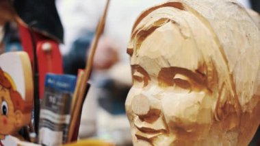 Ahşap Carver'ın stüdyosunun