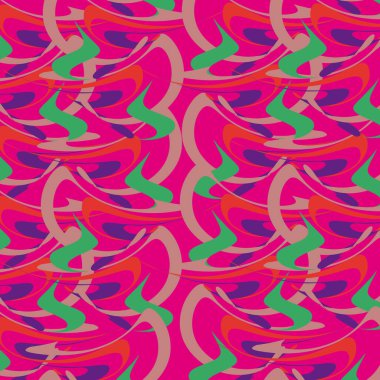 Modern pembe, açık yeşil, leylak dijital arkaplan