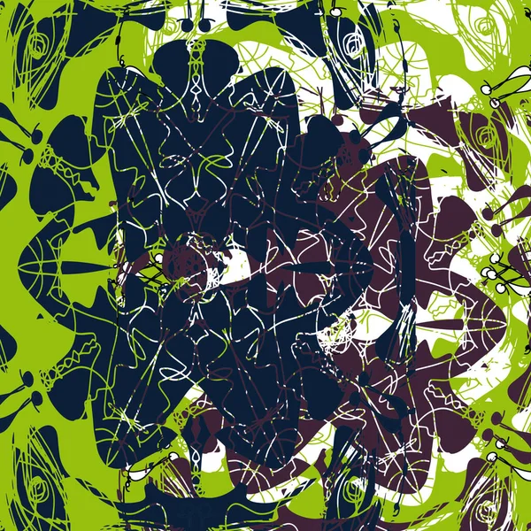 Avangard sanatı. Soyut Çakralar. Geometrik soyut arkaplan. Kübizm. Çağdaş trend vektör çizimi. Desen, Duvar Kağıdı