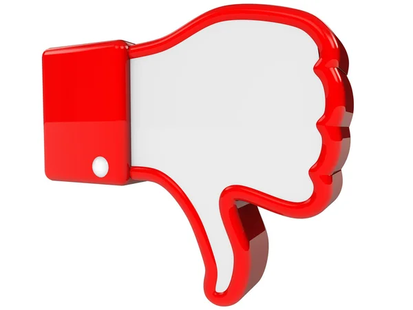 Symbol of negative feedback — Stock Photo, Image