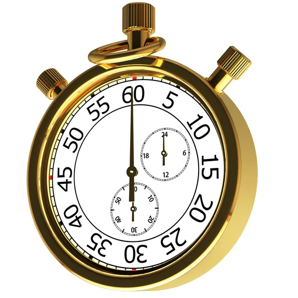 Gold chronometer — Stock Photo, Image