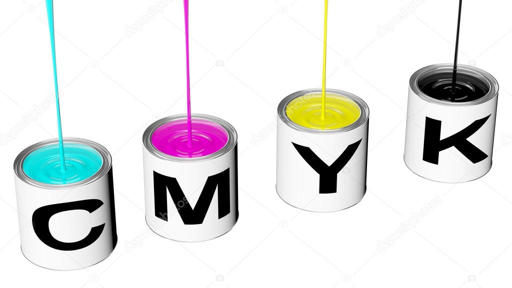 cans with cmyk ink
