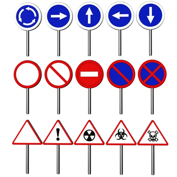 Traffic signs — Stock Photo, Image