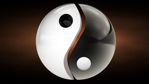 Yin e Yang — Foto Stock
