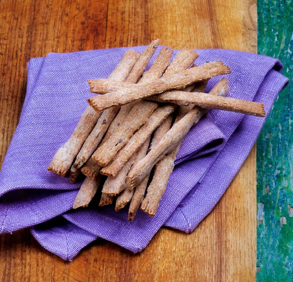 Crunchy Bread Sticks — Stock Photo, Image