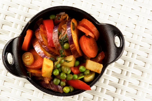 Kleurrijke groenten Ragout — Stockfoto