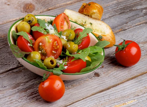 Salade van tomaten — Stockfoto