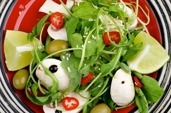 Pikanter Salat — Stockfoto