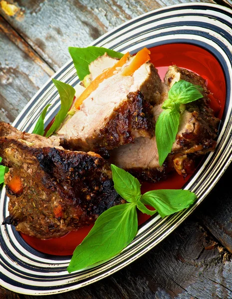 Schweinebraten — Stockfoto