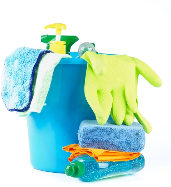 Fornecedores de limpeza — Fotografia de Stock