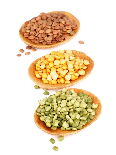 エンドウ豆およびレンズ豆 — ストック写真