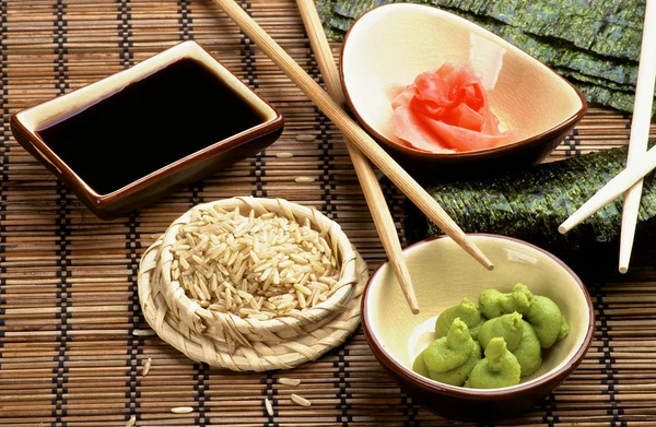 Förbereda sushi — Stockfoto