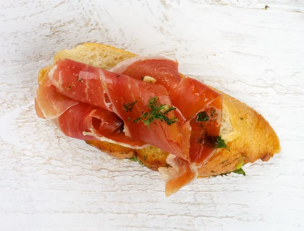 Jamon tapas — Stok fotoğraf