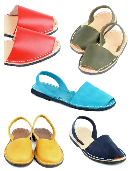 Colección de sandalias — Foto de Stock