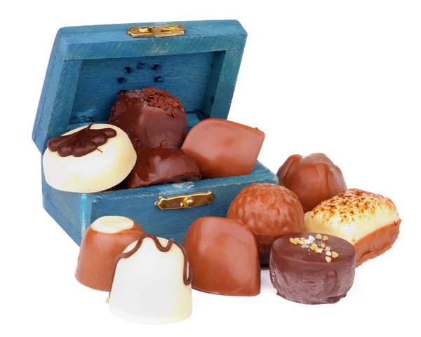 Schokoladenbonbons — Stockfoto