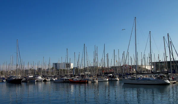 Marina de barcelona — Fotografia de Stock