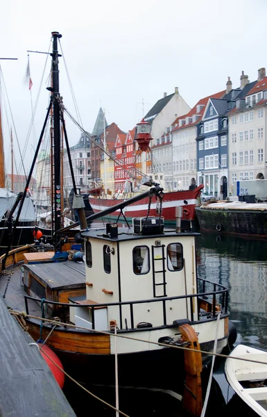 Segelbåt i Köpenhamn — Stockfoto