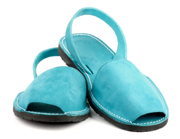 Sandales turquoise Images De Stock Libres De Droits