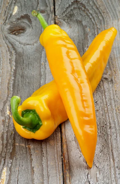 Yellow Ramiro Peppers — Stock Photo, Image