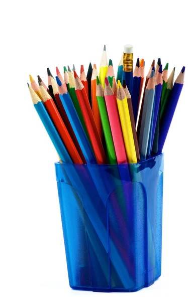 Bande de crayons Photo De Stock