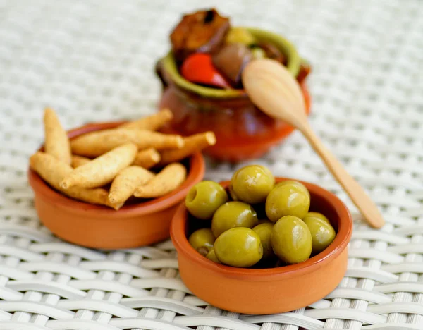 Španělské občerstvení — Stock fotografie