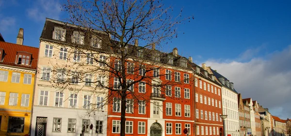 Domy w Kopenhadze — Zdjęcie stockowe