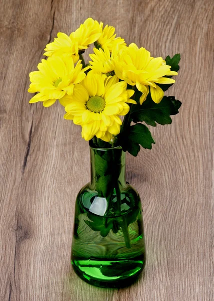 Chrysanthème jaune en grappe — Photo