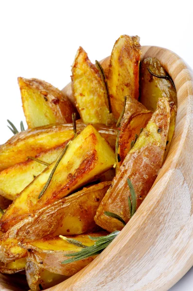 Roasted Potato Wedges — Stock Photo, Image