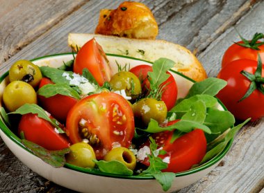 Fresh Tomatoes Salad clipart