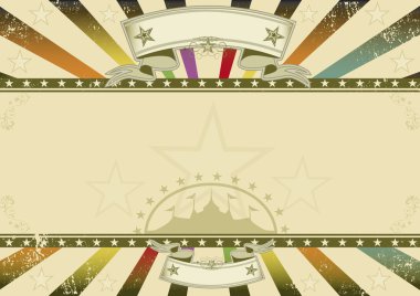 Yatay arka plan retro parti