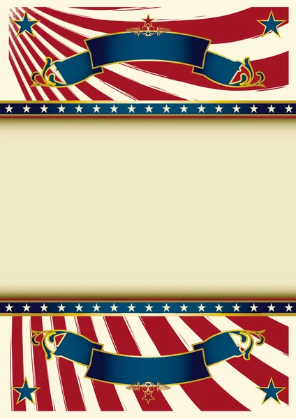 Background vintage USA — Stock Vector