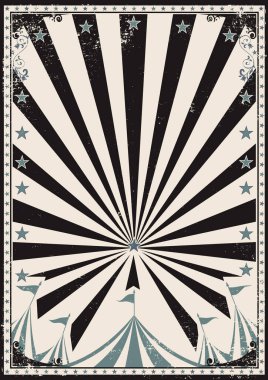 Şovun için bir poster için bir sirk arka planı. !