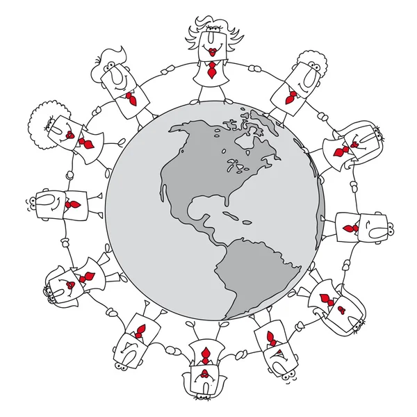 Mundo dos negócios —  Vetores de Stock