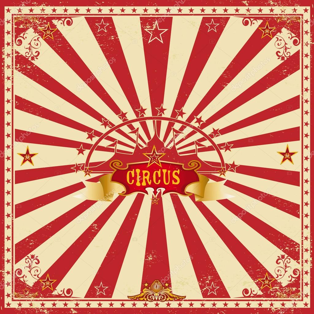 Square circus red card Stock Vector by ©tintin75 66926639