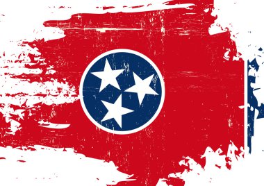 Çizik Tennessee bayrak