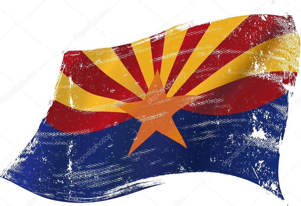 Arizona grunge flag