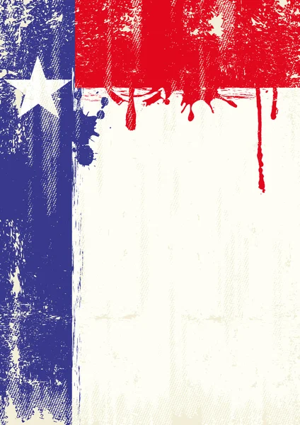 Texas affiche peinture fraîche — Image vectorielle