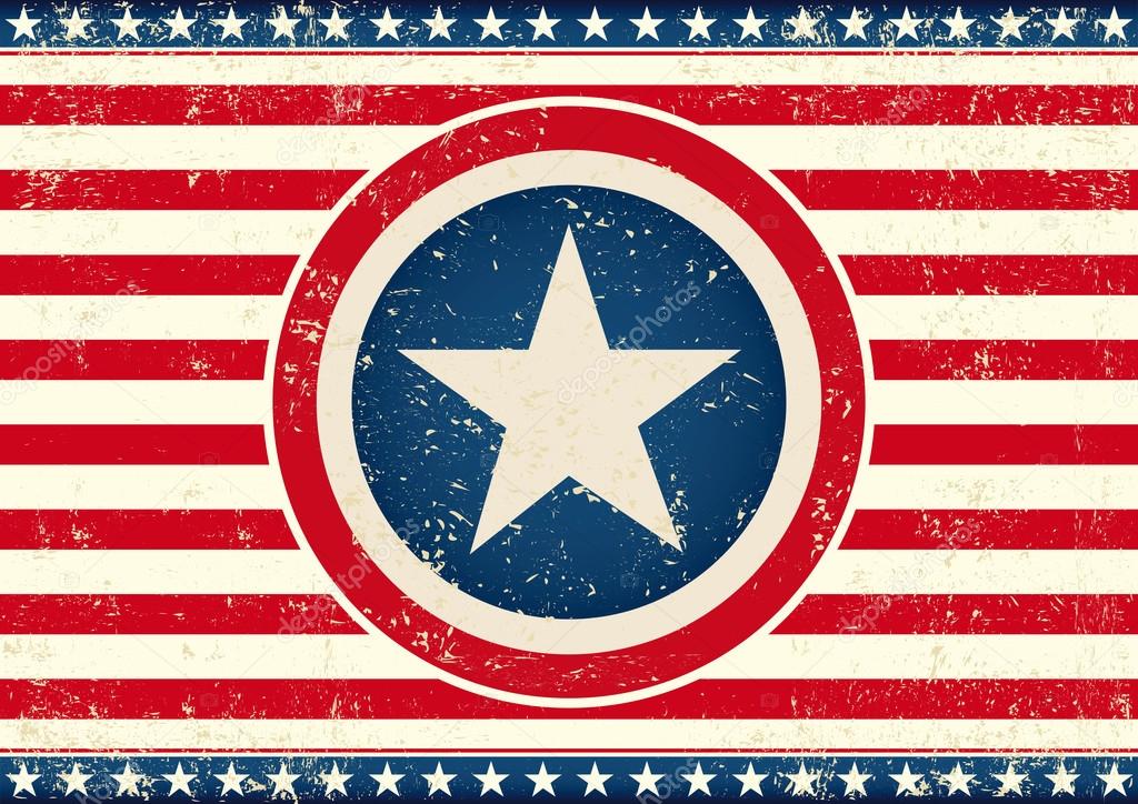 US star flag horizontal