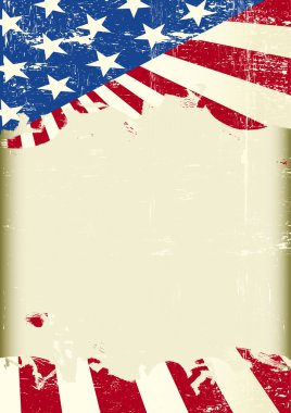 Amerikan bayrağı çerçeve