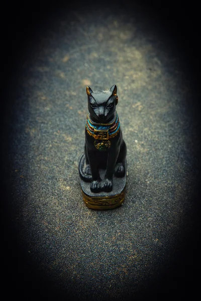 Figurine chat égyptien — Photo