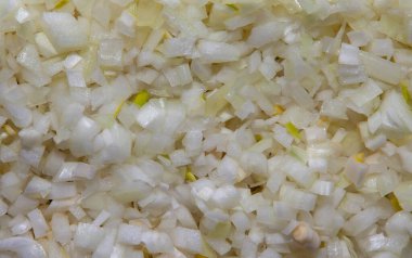 Kesilen soğan arkaplanının resmi