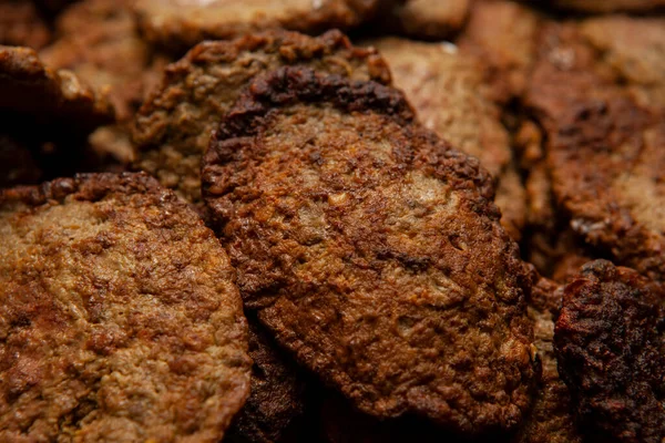 Imagen Fondo Chuleta Hígado Carne —  Fotos de Stock