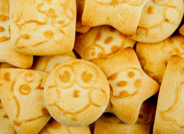 Εικόνα Των Γλυκών Cookies Φόντο — Φωτογραφία Αρχείου