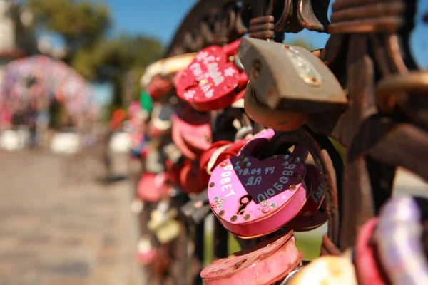 Ponte dell'amore — Foto Stock