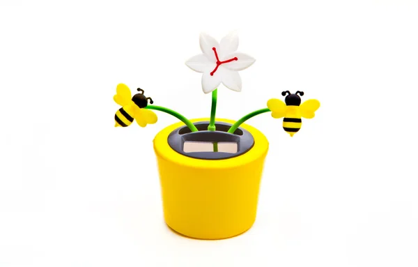 プラスチックの花蜂 — ストック写真