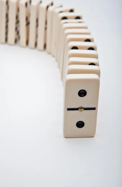 Gioco da tavolo di domino — Foto Stock