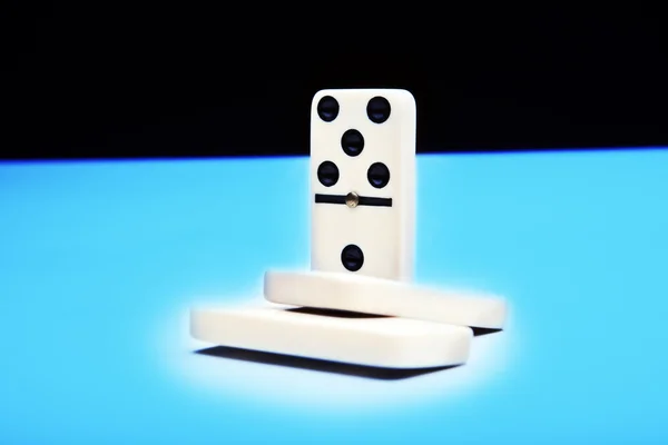 Jeu de société de dominos — Photo