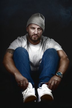 spor giyim, genç adam